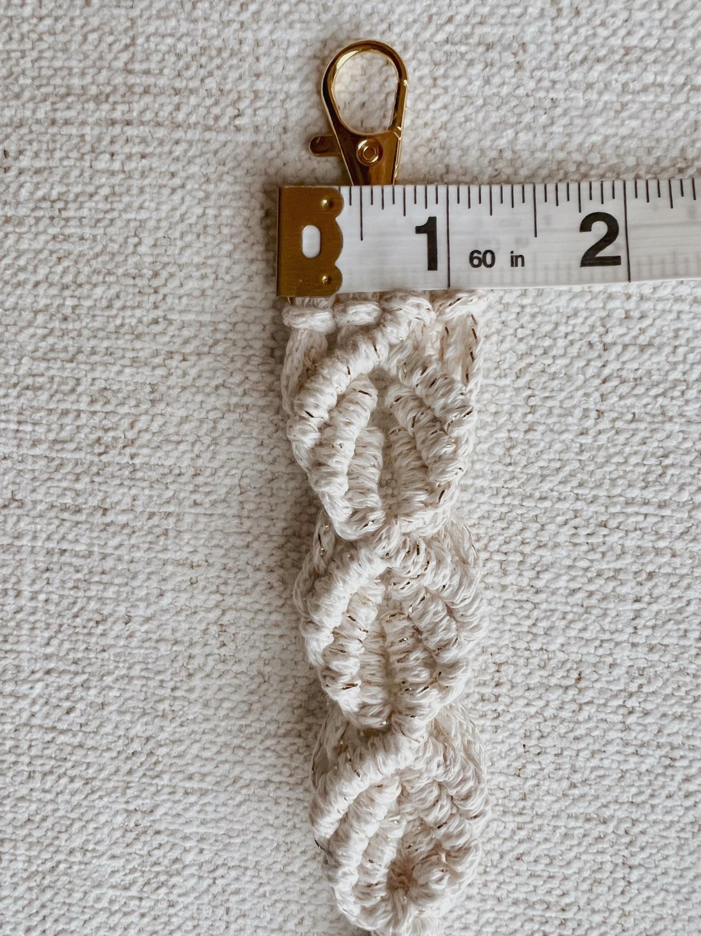 Macrame PATTERN - Written PDF, Video Tutorial and Knot Guide Included, DIY macrame keychain, Instant Digital Download