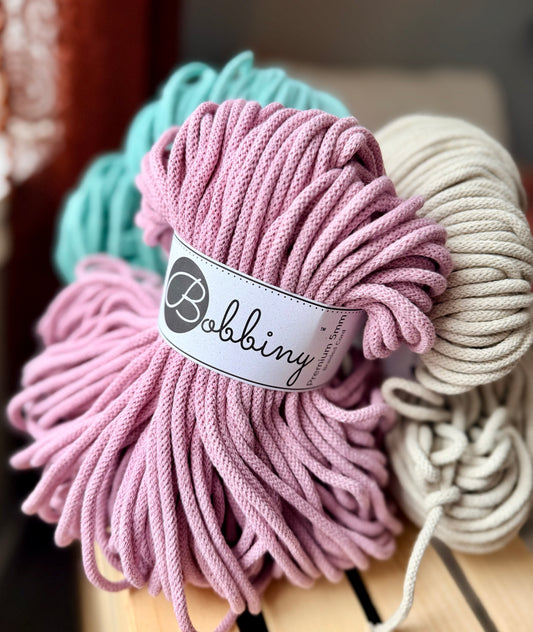 5mm Bobbiny Premium Braided Cord