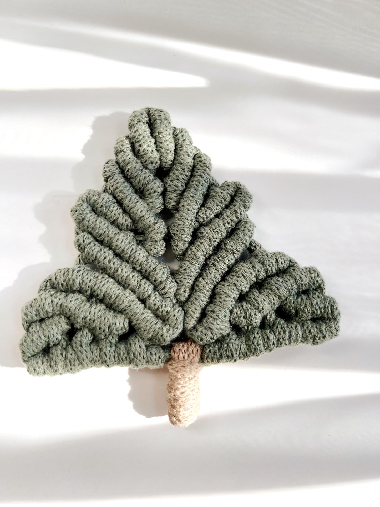 Macrame Christmas Tree Coaster Pattern – DIY PDF with Video