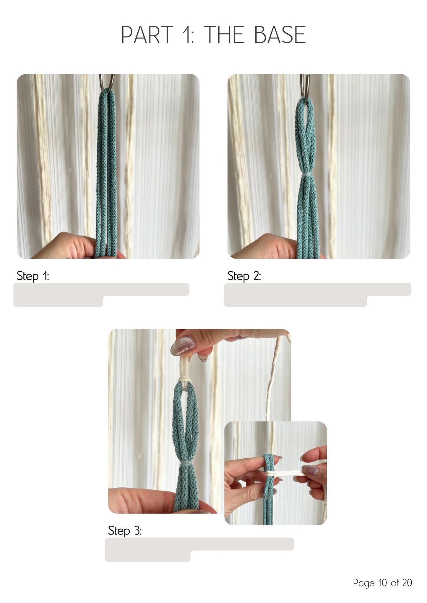 Macrame Hanging Storage Tutorial: Toilet Paper Holder, DIY PATTERN (PDF Download & Knot Guide Included)