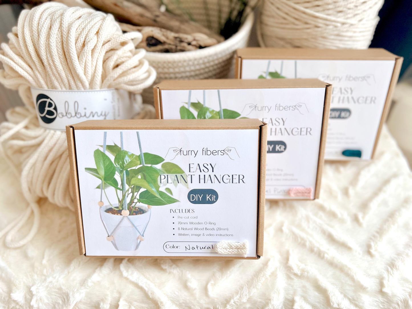DIY Plant Hanger Kit: Minimalist Design with Video Tutorial