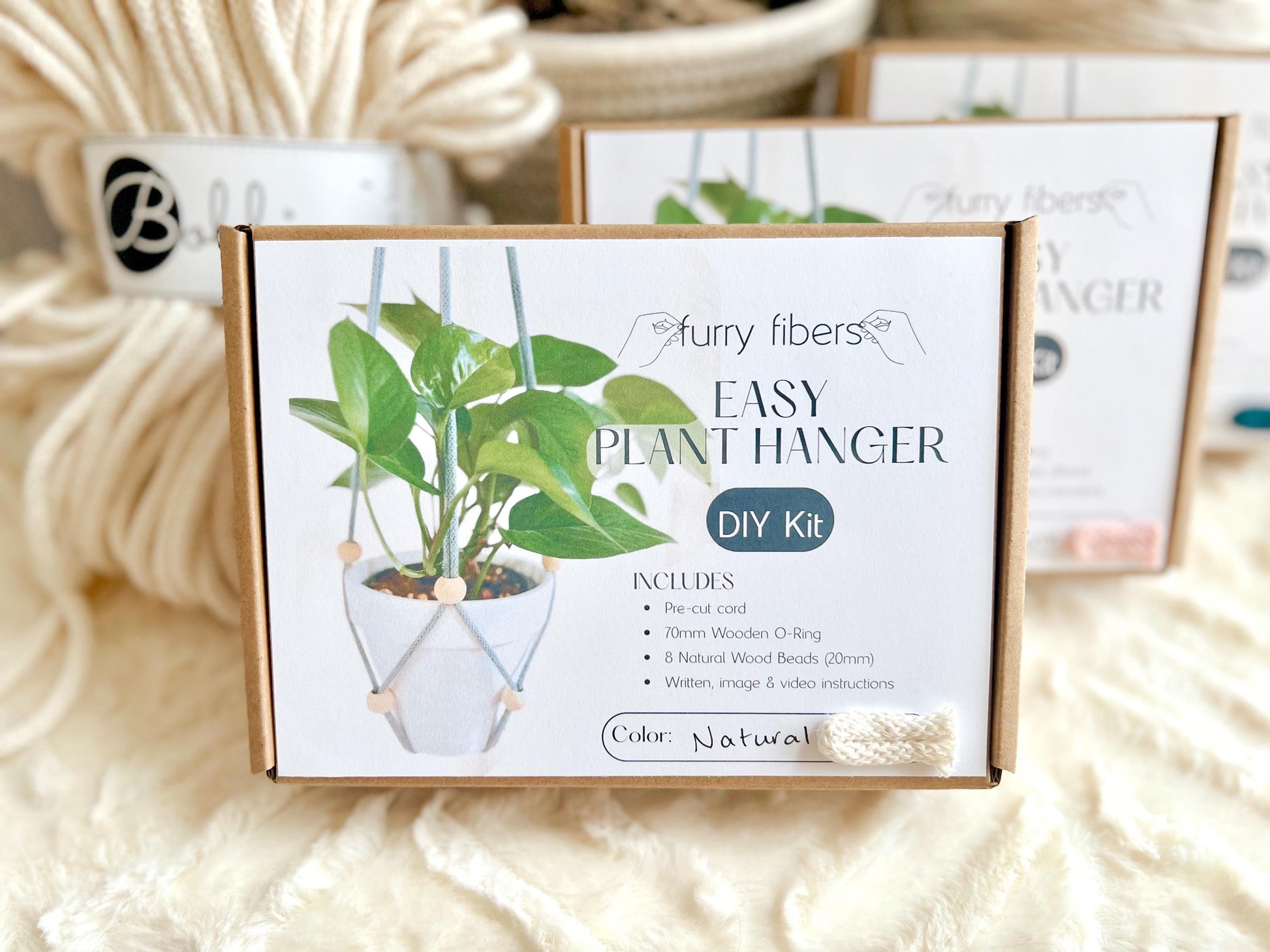 DIY Plant Hanger Kit: Minimalist Design with Video Tutorial