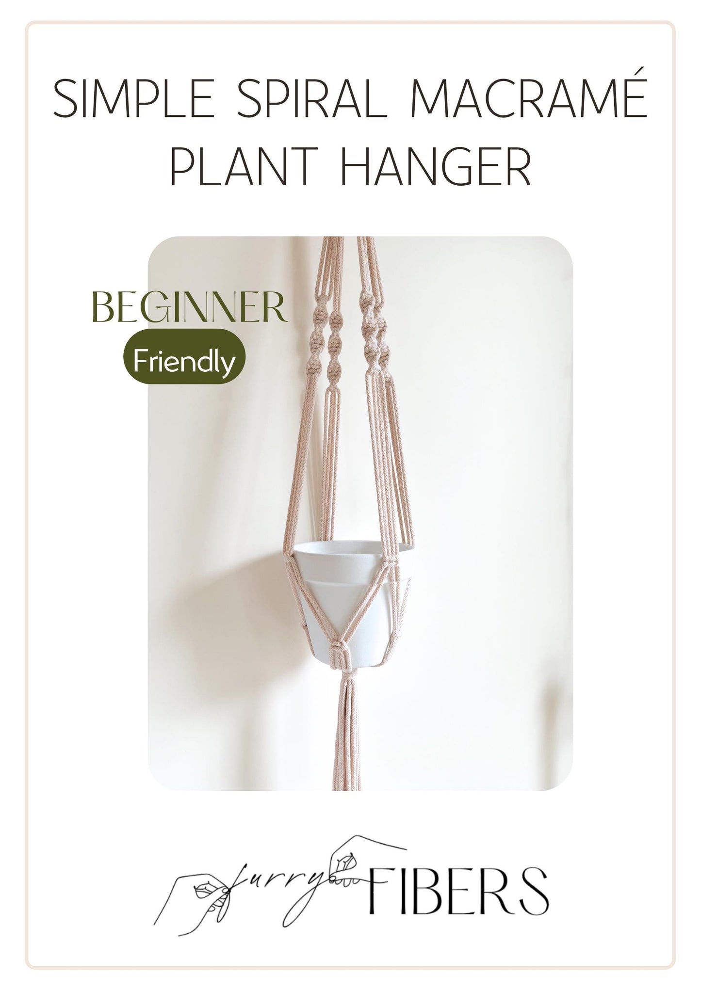 Macrame Plant Hanger Pattern: DIY Guide with Video (PDF Download)