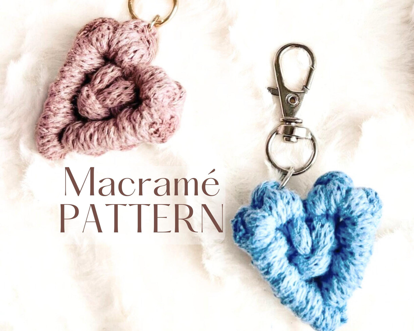 Macrame Heart Pattern: Beginner Friendly, DIY Video Tutorial (Digital Download)